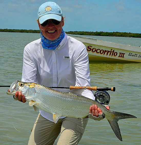 Ascension Bay Fly Fishing Lodge Tarpon